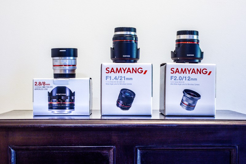SAMYANG 12mm f2 NCS CS Ultra wide angle lens for Mirrorless SAMYANG 12mm f2 NCS CS Ultra wide angle lens for Mirrorless