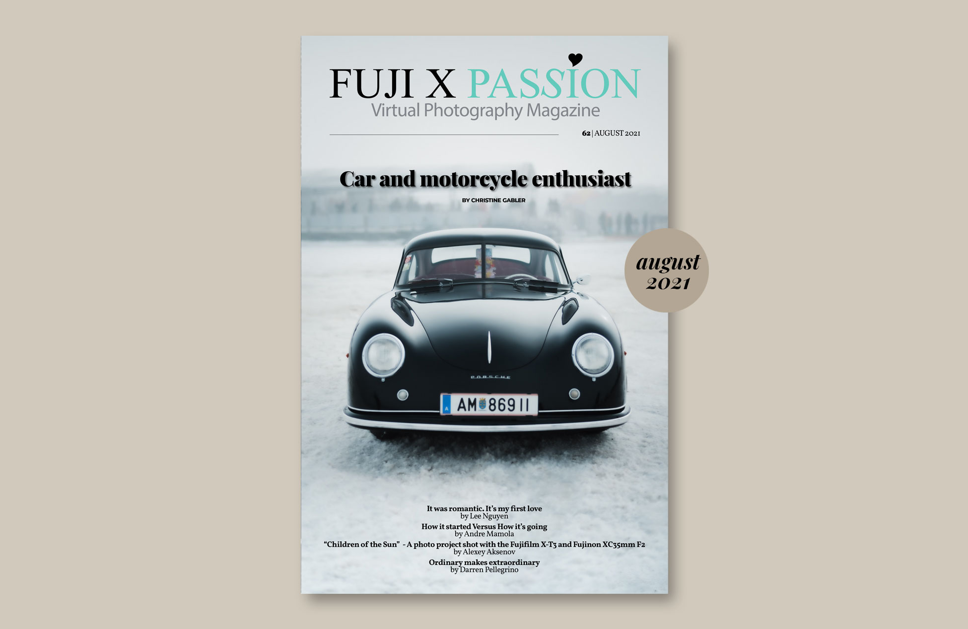 Fuji X Passion Photography Magazine – August 2021