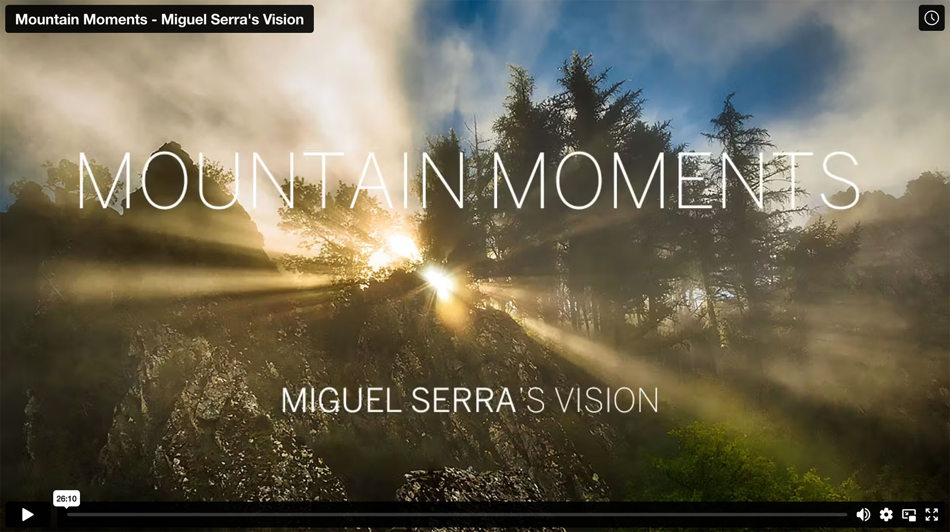 Fuji X Passion - Mountain Moments - Miguel Serra's Vision 2 Feature Miguel Serras Vision