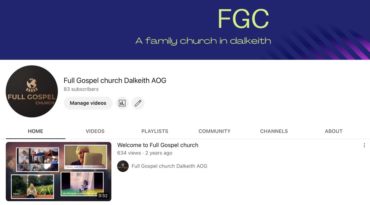 Social Media Full Gospel Church Dalkeith