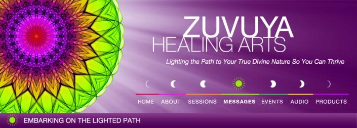 Zuvuya Healing Arts - Web Graphics by Antonia Wibke Heidelmann