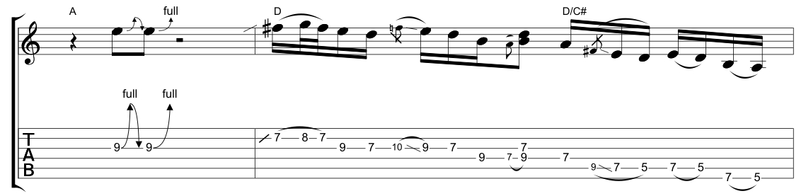 rock solo licks