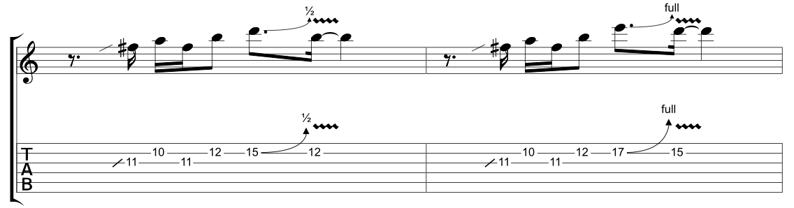 rock guitar solo licks