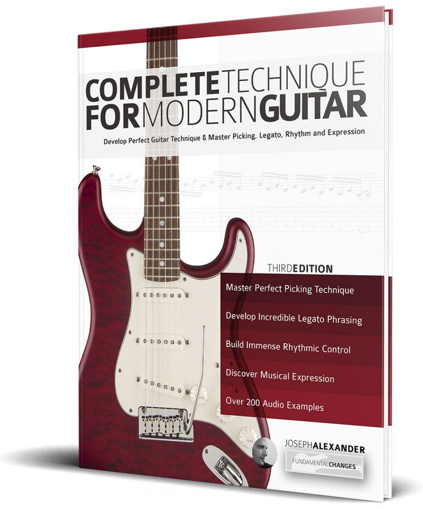Complete Technique for Modern Guitar Fundamental Changes Music Book