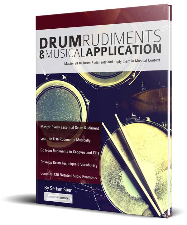 Drum Rudiments and Musical Application Fundamental Changes Music Book Publishing