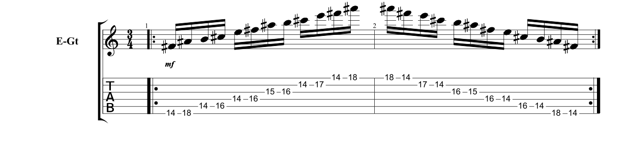 eric johnson style licks