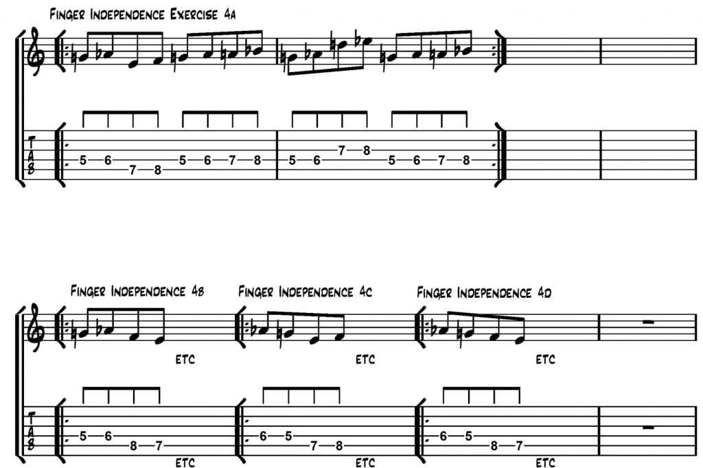 Fingerindependenceexercise3b1024x682 Fundamental Changes Music