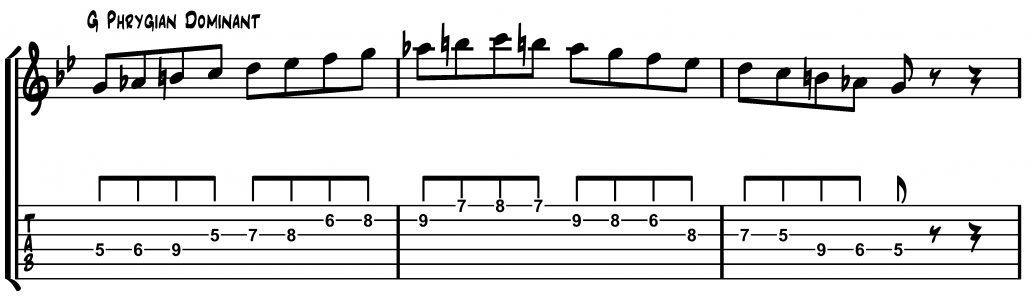 g phrygian