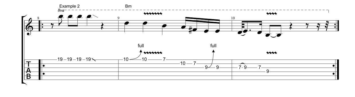 bb king style licks