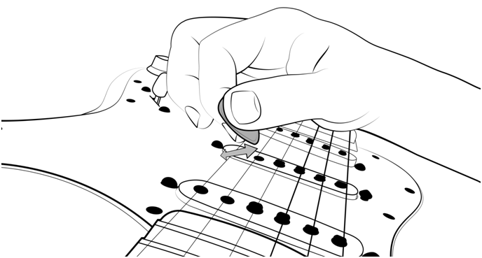 speed picking guitar