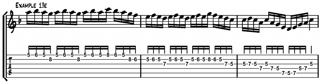 phrygian guitar licks