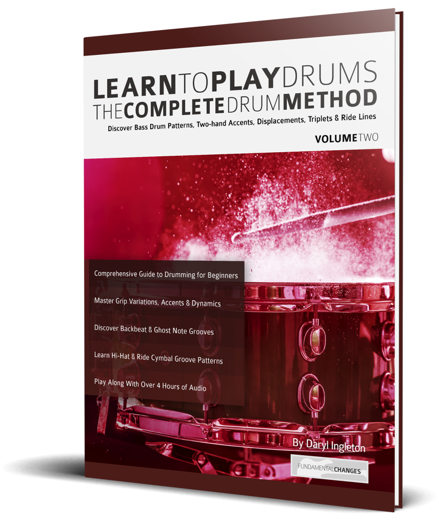 Learn to Play Drums Volume 2 Fundamental Changes Music Book Publishing