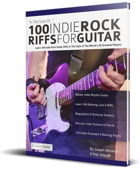 100 Indie Rock Riffs for Guitar