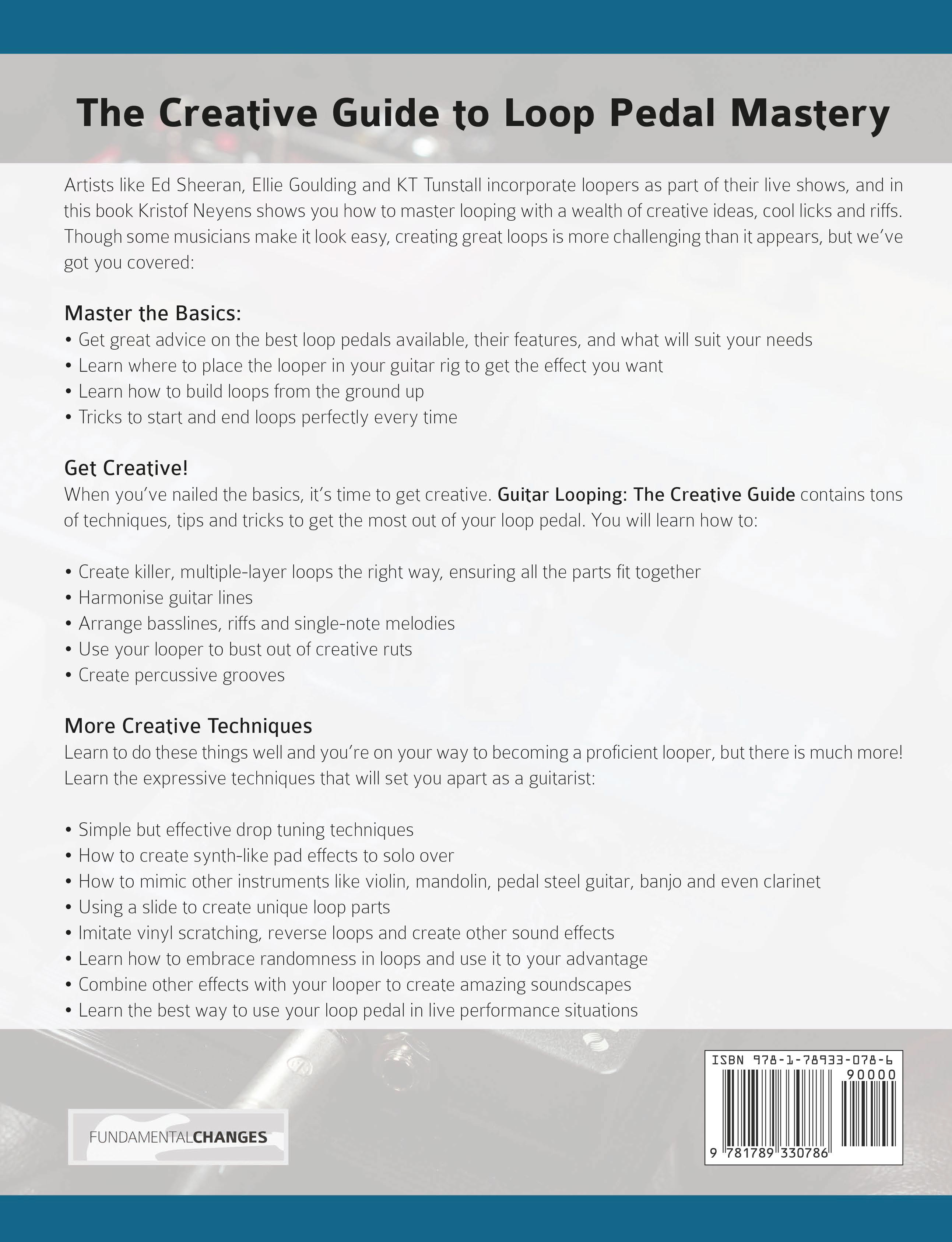 Guitar Looping The Creative Guide Fundamental Changes Music Book