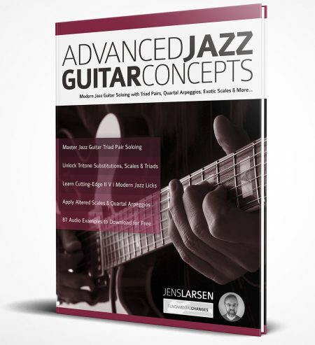 Advanced Jazz Guitar Concepts 3d book image