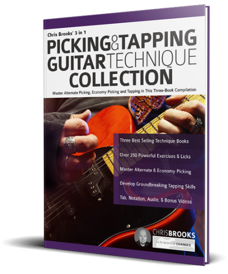 Chris Brooks' 3 in 1 Picking & Tapping Guitar Technique Collection
