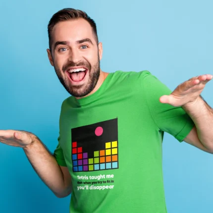 Tetris taught me that when you try to fit in, you'll disappear