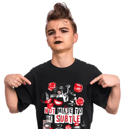 Alternative view of Not made to be subtle