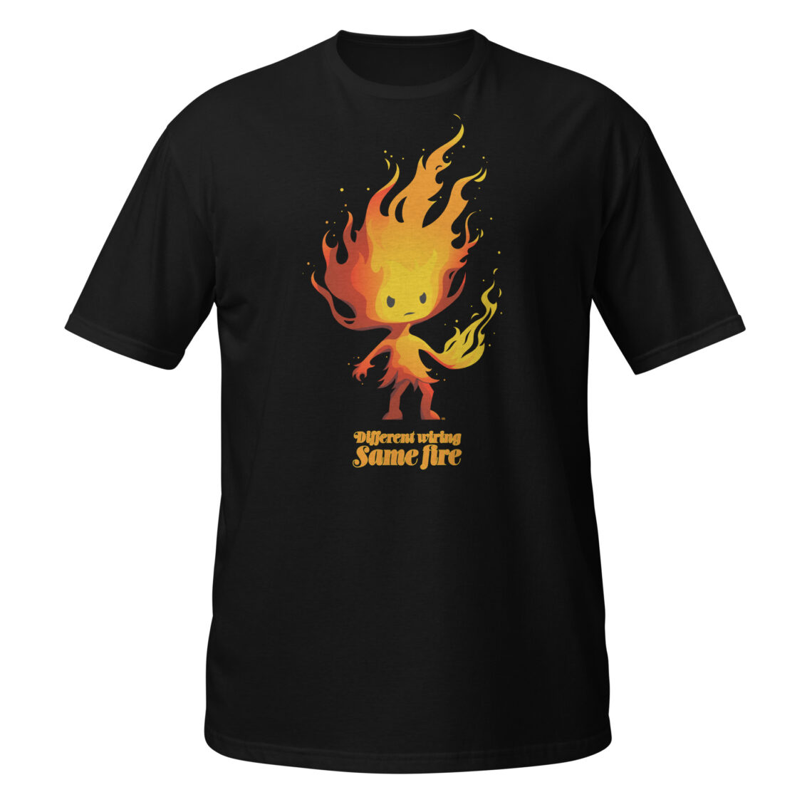 Different wiring Same fire T-shirt