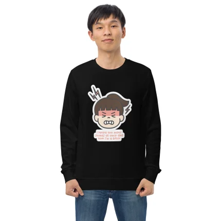 Sweatshirt: I heard too many sounds at once and now I'm a bitch - Bild 8