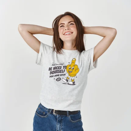 Be nicer to yourself, you dumb bitch. U can do it