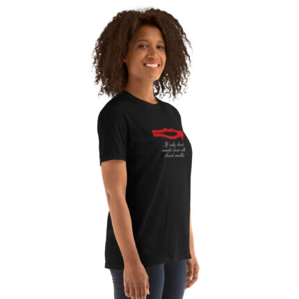 unisex basic softstyle t shirt black right front 69aa8d4741f07