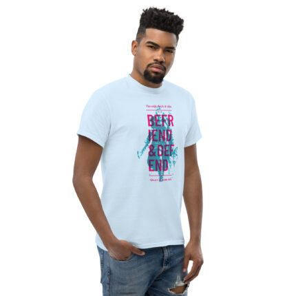 unisex classic tee light blue right front 69b3fce8bcd21