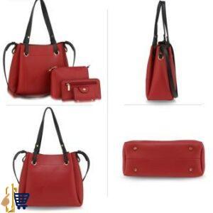 Burgundy Anna Grace Set Tote Bag