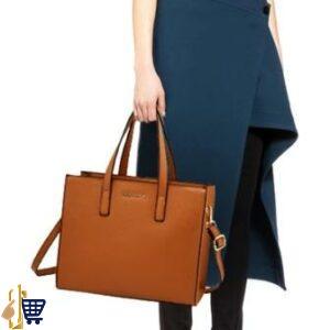Brown Anna Grace Fashion Tote Bag 6
