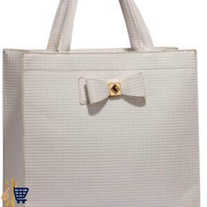 White Bow Decoration Shoulder Bag 1