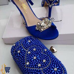 So Me Shoes & Purse - Blue