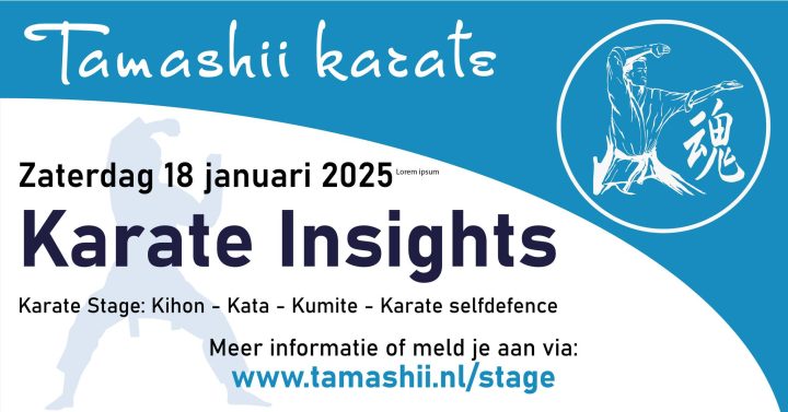 Coming workshop of Karate INSIGHTS