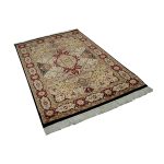 Compartment-Hand-knotted-Cameo-Tassel-Rug