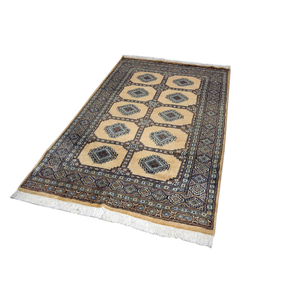 Bukhara-annodato a mano-gessato-tappeto da interni