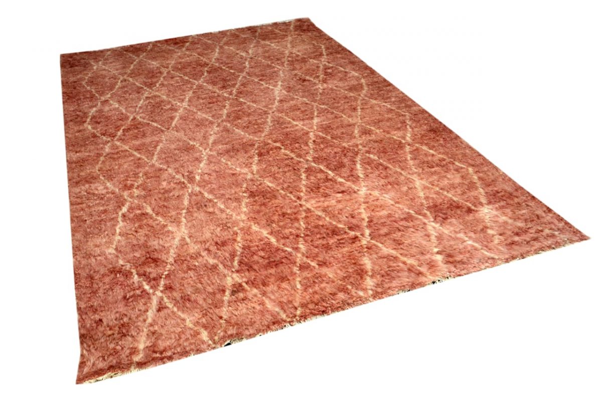 red-shag-area-rugs