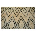 Moroccan -Yellow -Fluffy -Soft -Rug