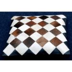 Cowhide- Leather- Cushion- Cover