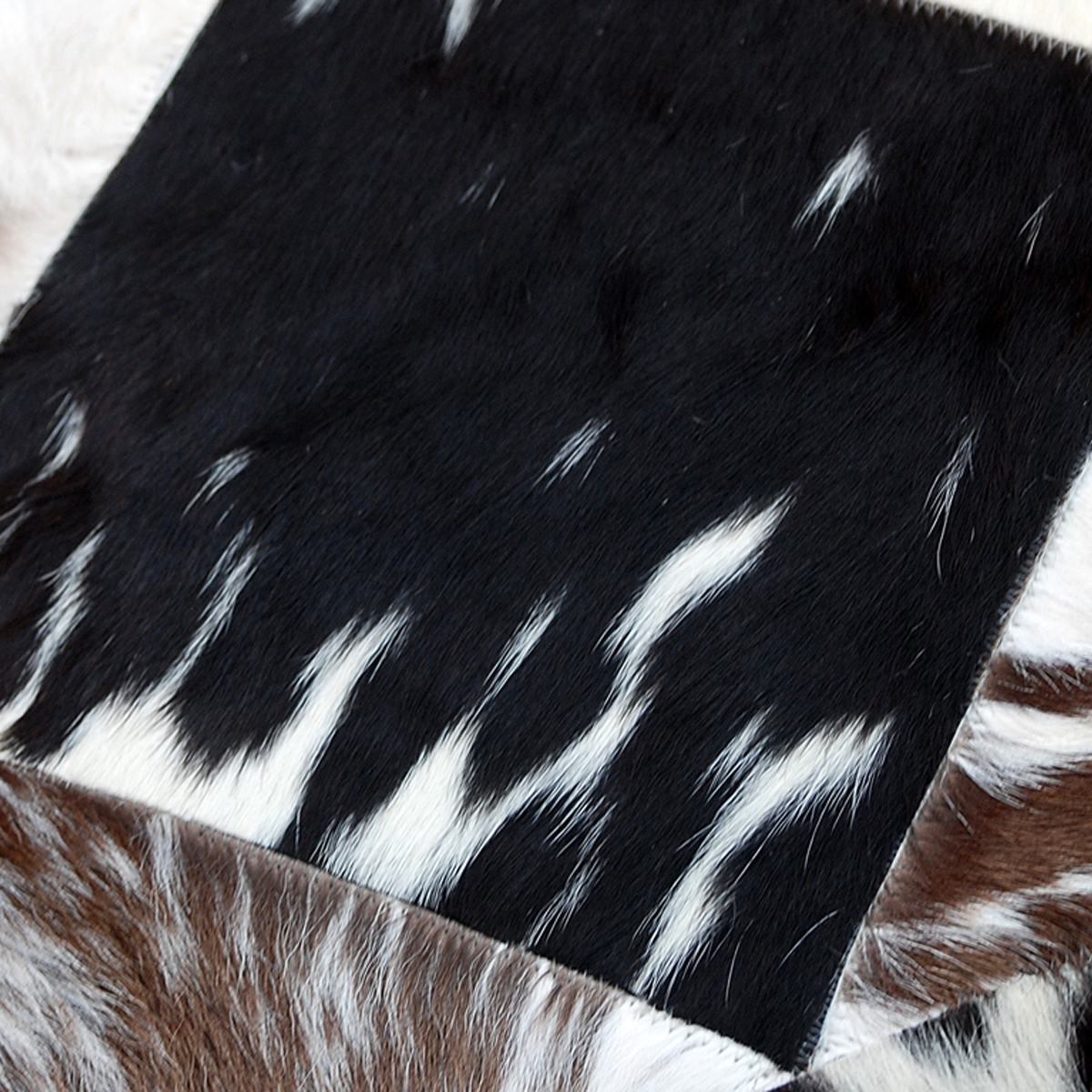 Cowhide- Leather- Handmade -Couch -Cushion- Cover