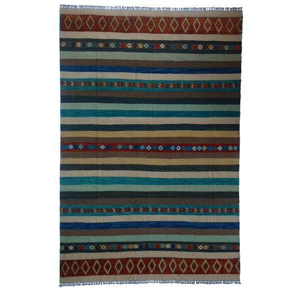 Soumak-Multicolor-Kilim-Rug