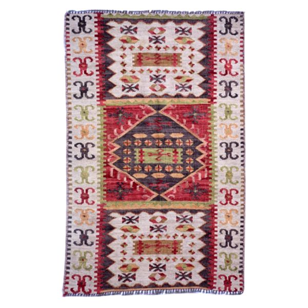 Vintage -Handmade- Cold- Turkey- Kilim -Rug