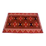 Vintage-Handmade-Robin-Red-Kilim-Rug