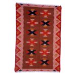 Vintage-Handmade-Robin-Red-Kilim-Rug