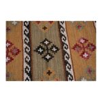 Vintage -Handwoven- Multicolor- Kilim -Rug