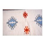 Vintage- Handwoven- Crusta- Kilim- Rug