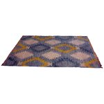 Vintage -Handmade -Aluminum- Kilim -Rug