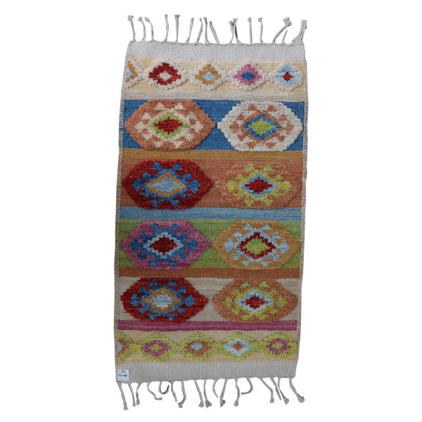 IKAT-Nomadic-Floral-Kilim-Rug