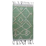 IKAT-Nomadic-Glade-Green-Kilim-Rug