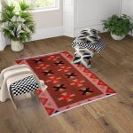 Vintage-Handmade-Robin-Red-Kilim-Rug