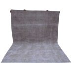 Overdyed- Silver- Chalice- Vintage- Rug