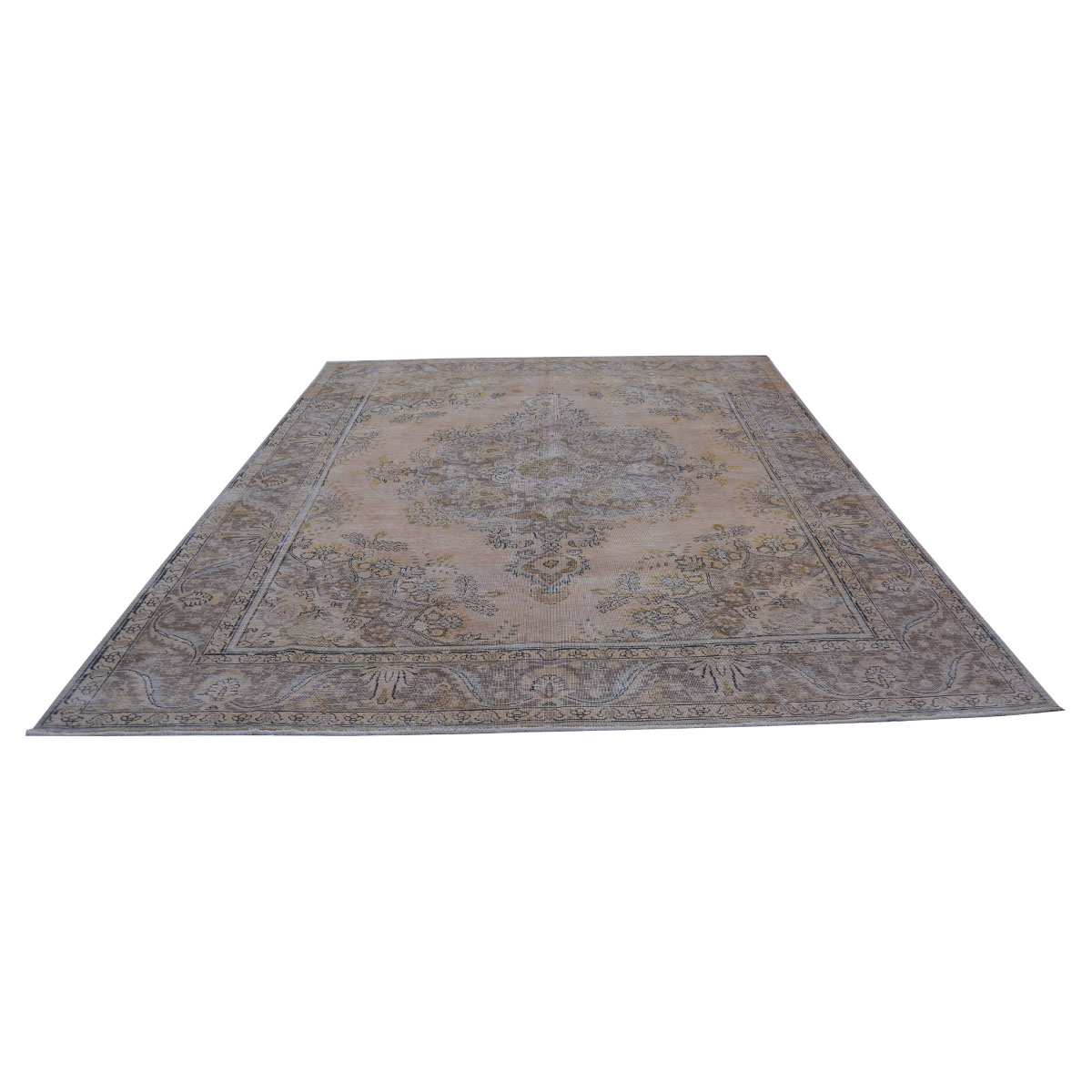 فرش پر رنگ -وینتیج -کاهش- ایرانی- فرش